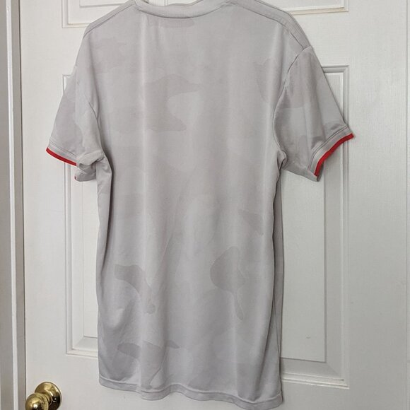 Adidas Juventus Jeep Climalite 2019-2020 Away Soccer Jersey light Gray Camo Size - Picture 6 of 8